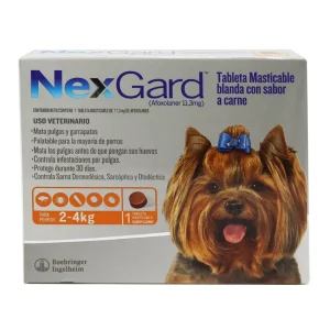 Antipulgas Nexgard para Perros de 2  a 4 Kg