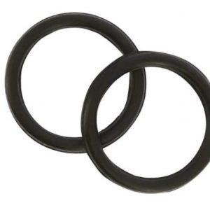 GOMA PARA ESTRIBOS DE SEGURIDAD. NORTON NEGRA(PAR