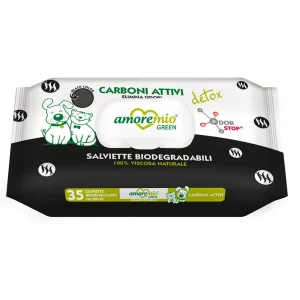 Amoremío Green Toallitas Carbón Activo