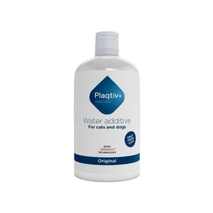 Plaqtiv+ Cuidado Oral Aditivo Para Agua Para Perro y Gato